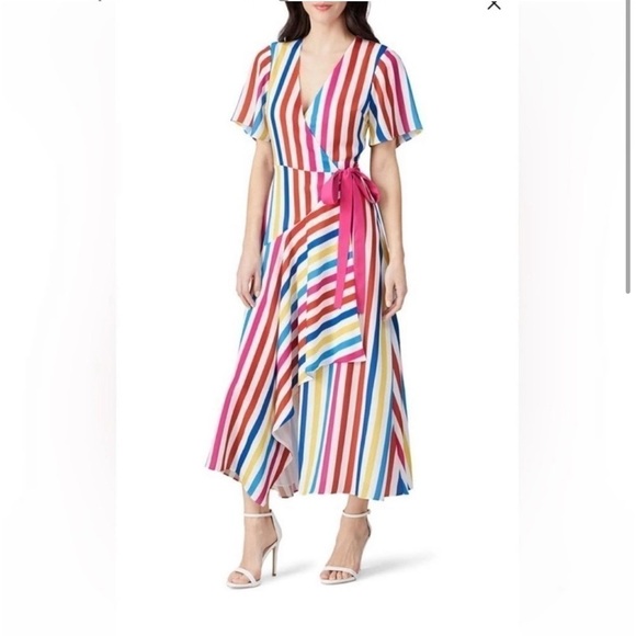 Color Me Courtney Taira Wrap Dress - Picture 1 of 14